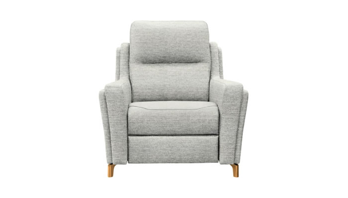 Parker Knoll Portland Armchair Caledonian Silver Teal Leg